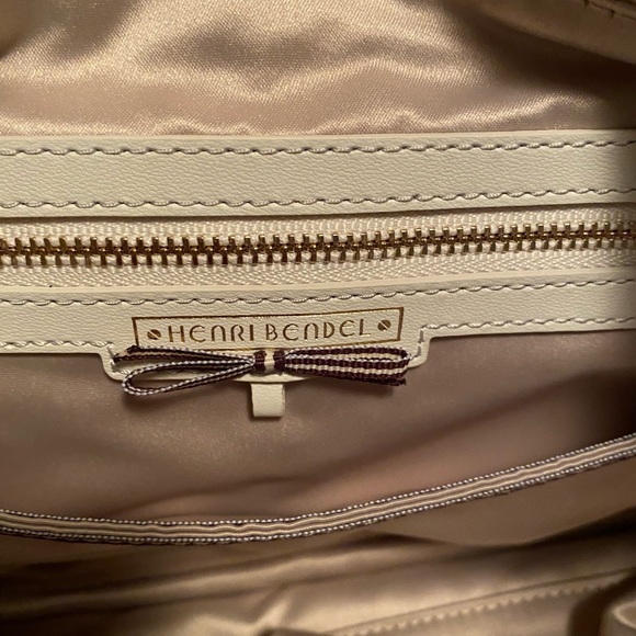 **Rare** Henri Bendel Cinched Bucket Bag in Birch, pebbled leather. BRAND NEW - Picture 7 of 11